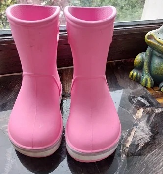 CROCS Непромокаемые сапоги детские Crocband Boot - миниатюра 2