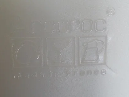 Тарелки Франция ARCOROC , диаметр 22,5 см , цвет белоснежный ,жаропрочная - миниатюра 2