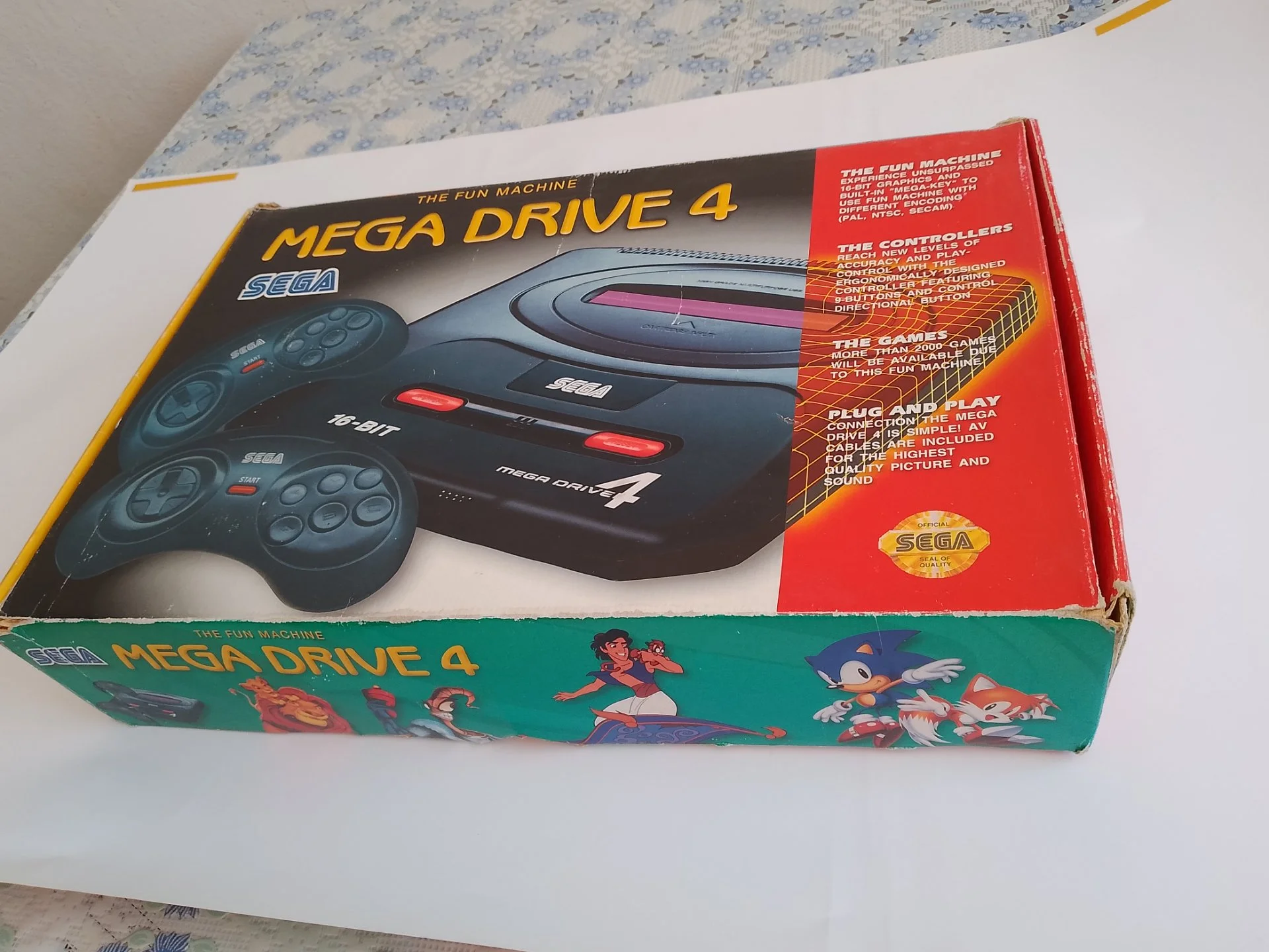 Sega Mega Drive 4 (2004) легенда+ mortal kombat - миниатюра 2
