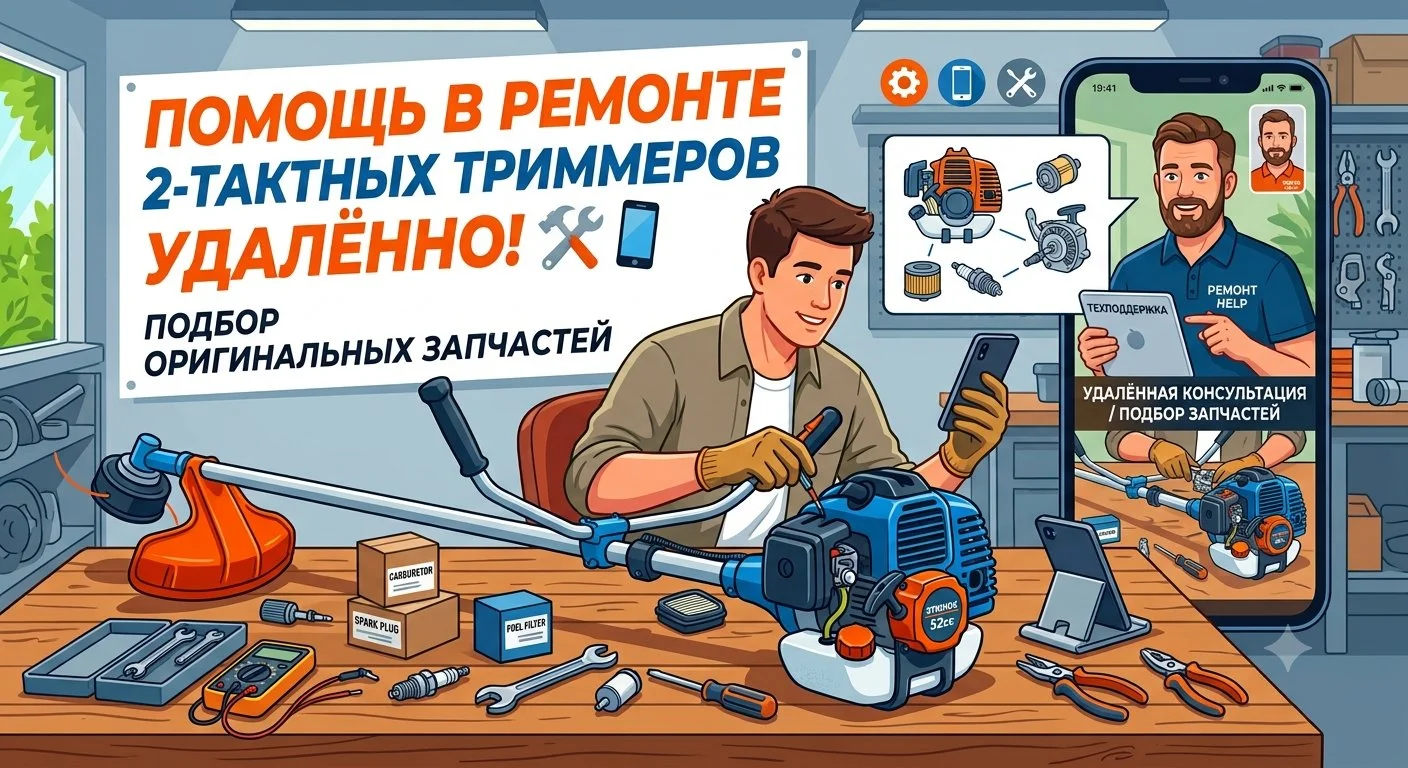 Помощь в ремонте триммеров - изображение 1