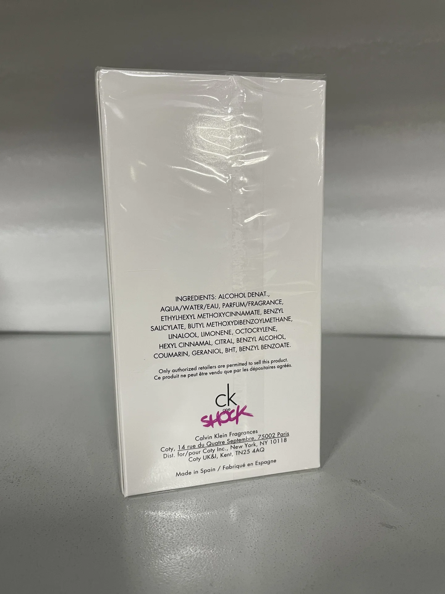 Calvin Klein CK ONE SHOCK - миниатюра 3