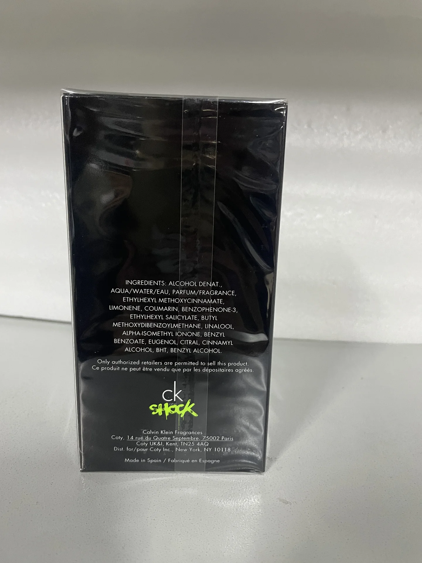 Calvin Klein CK ONE SHOCK мужсой - миниатюра 4