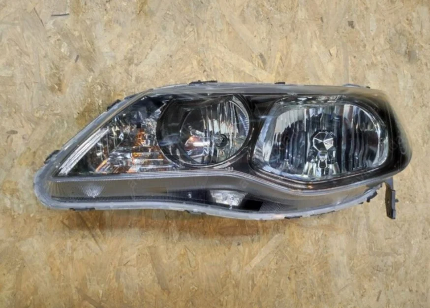 Фара левая Honda Civic 4D рестайлинг галоген - миниатюра 5