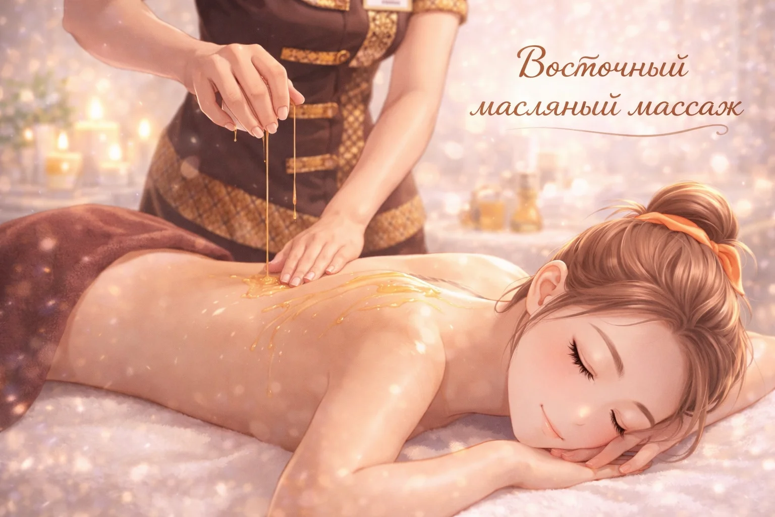 Восточный массаж горячим маслом - изображение 1