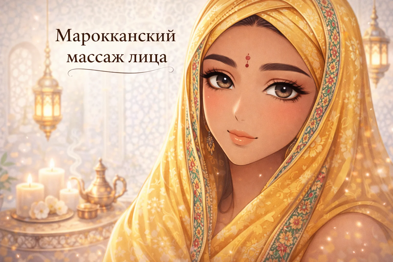 Марокканский моделирующий массаж лица - изображение 1