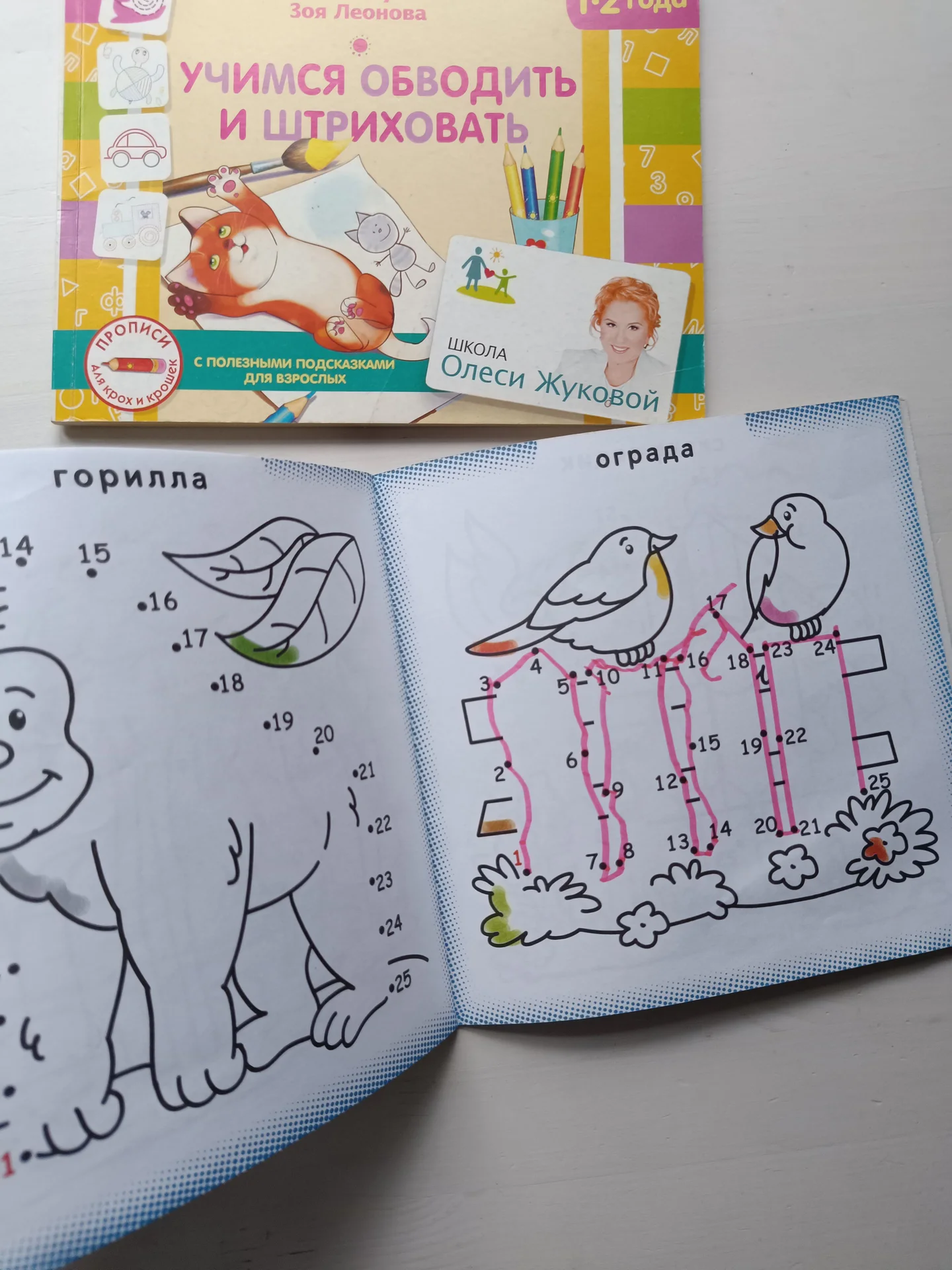 Пособие для малышей 1-2 года прописи - миниатюра 2