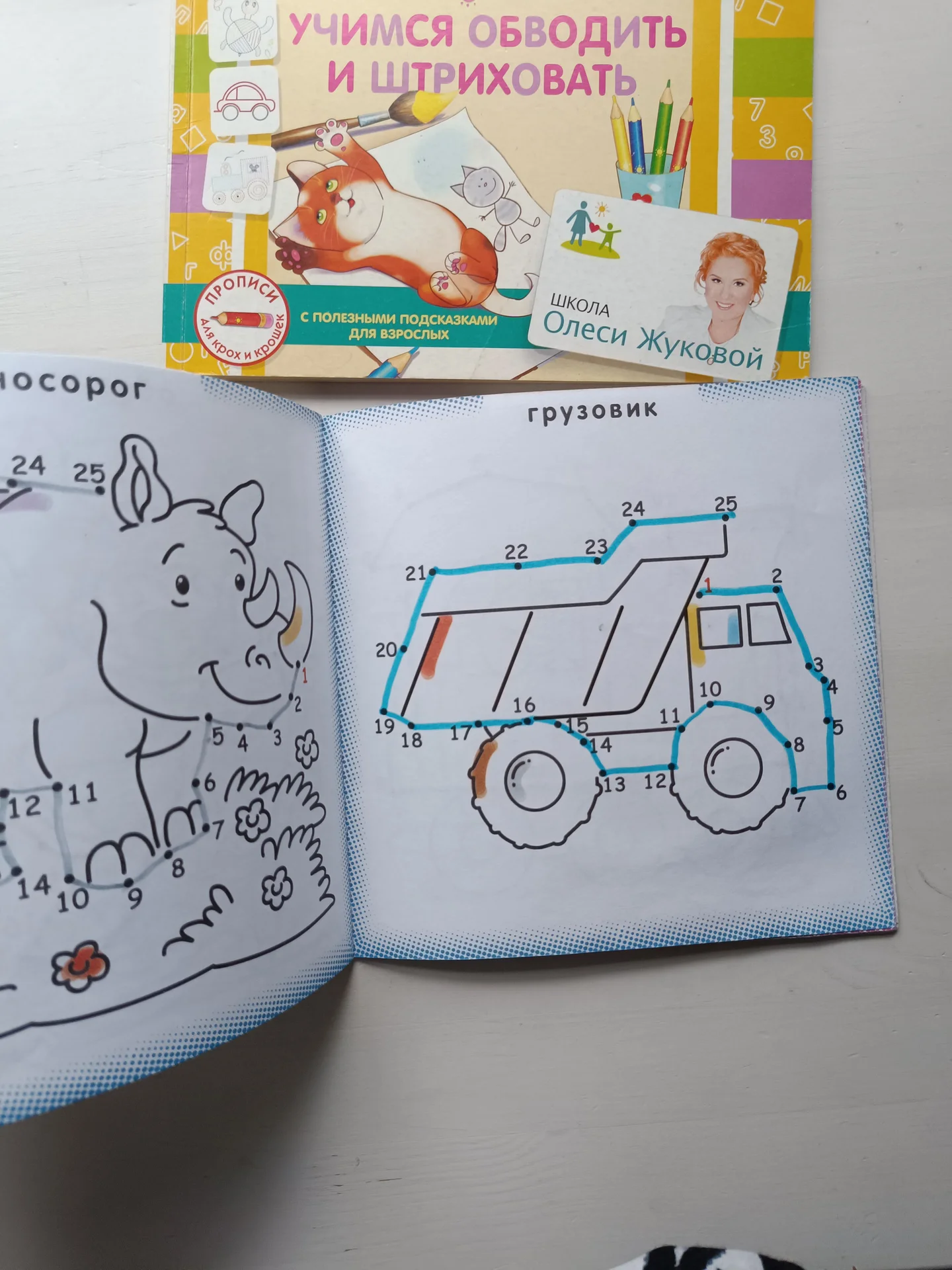 Пособие для малышей 1-2 года прописи - миниатюра 3