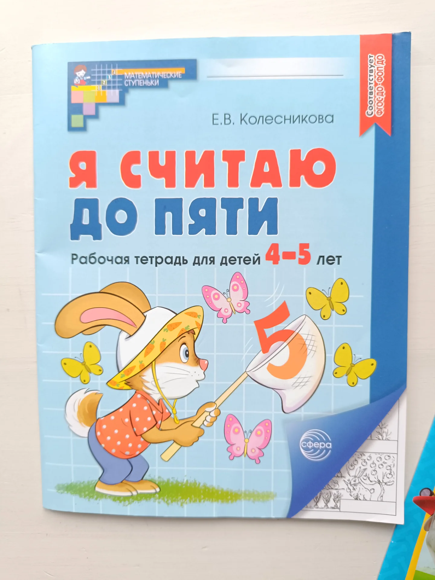 Рабочая тетрадь Колесникова и прописи - миниатюра 2