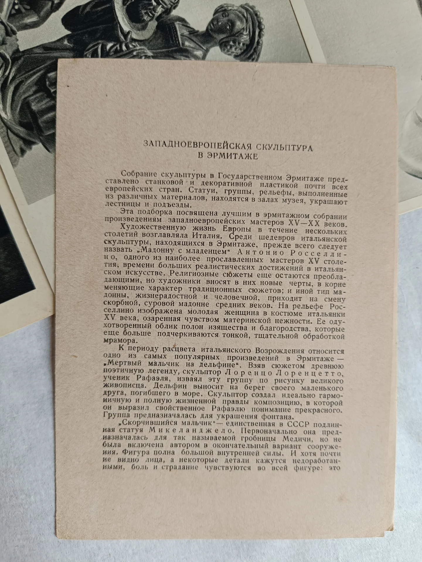 Набор открыток из Эрмитажа - миниатюра 14