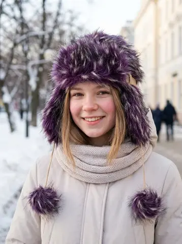 Шапка ушанка альтушка