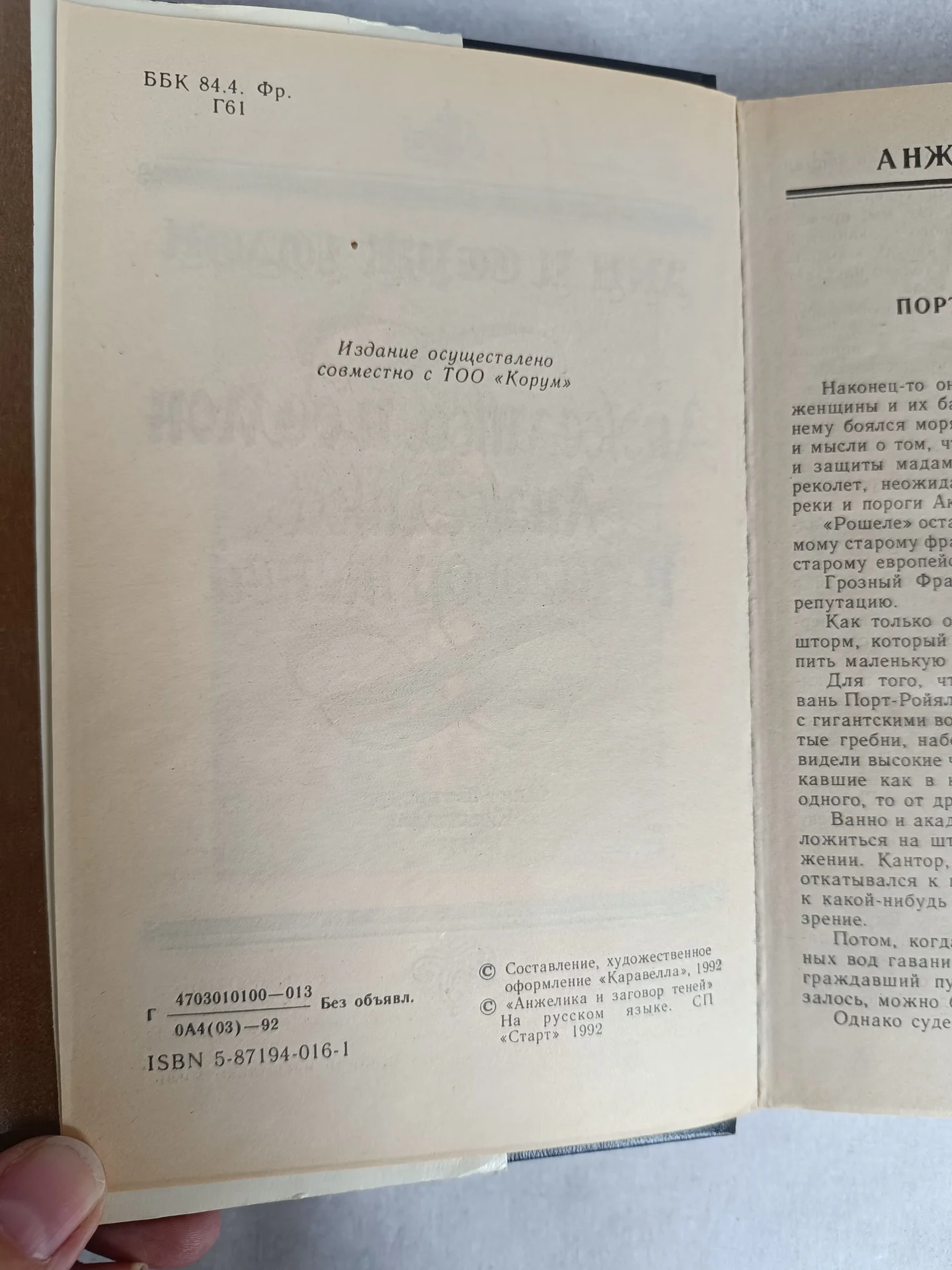 Книга Анжелика и заговор теней - миниатюра 3