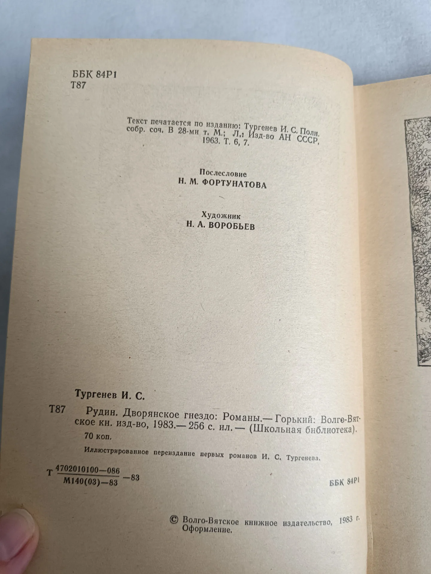 Тургенев дворянское гнездо - миниатюра 6