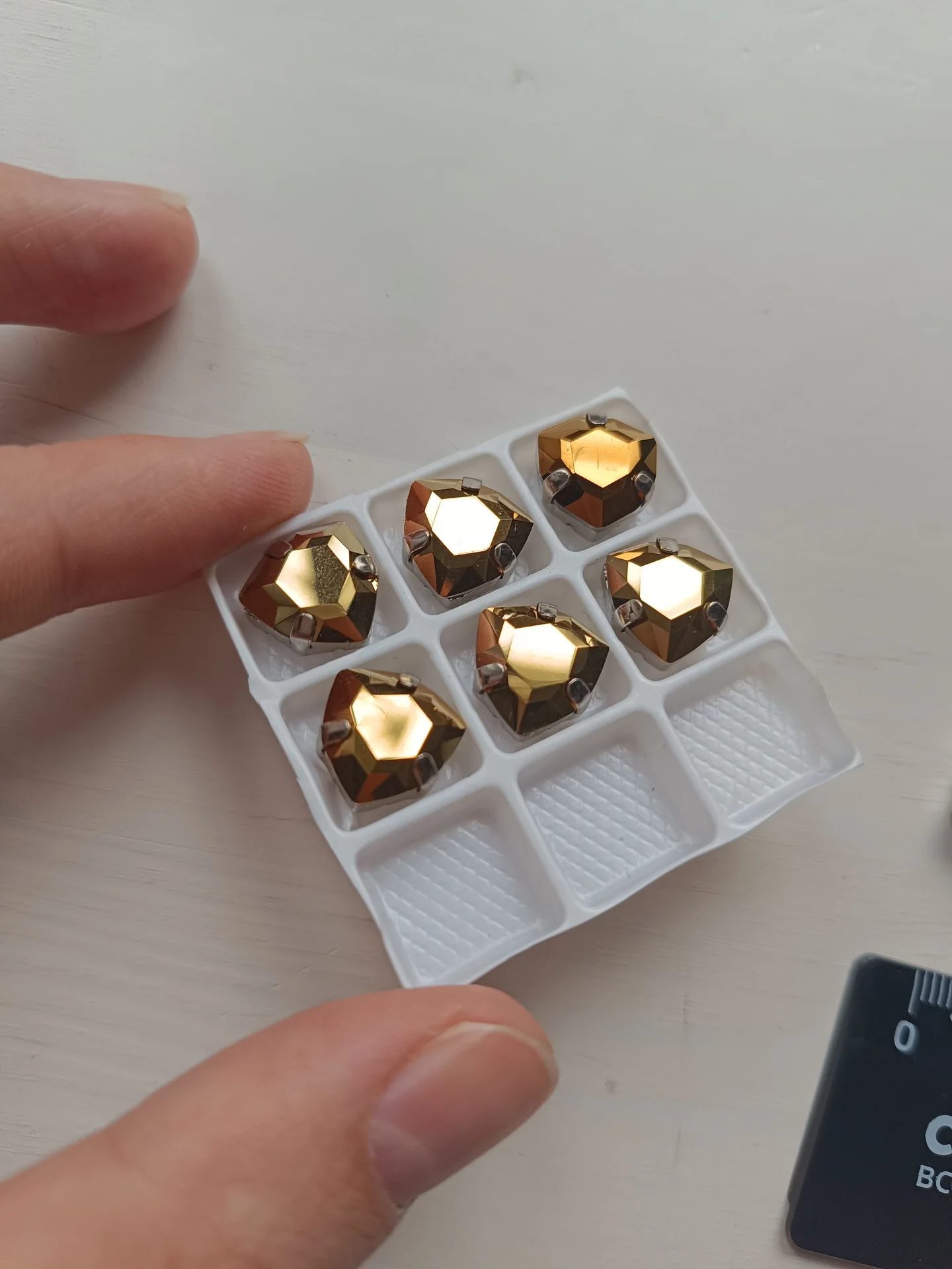 Стразы полный аналог swarovski крупные пришивные - миниатюра 5
