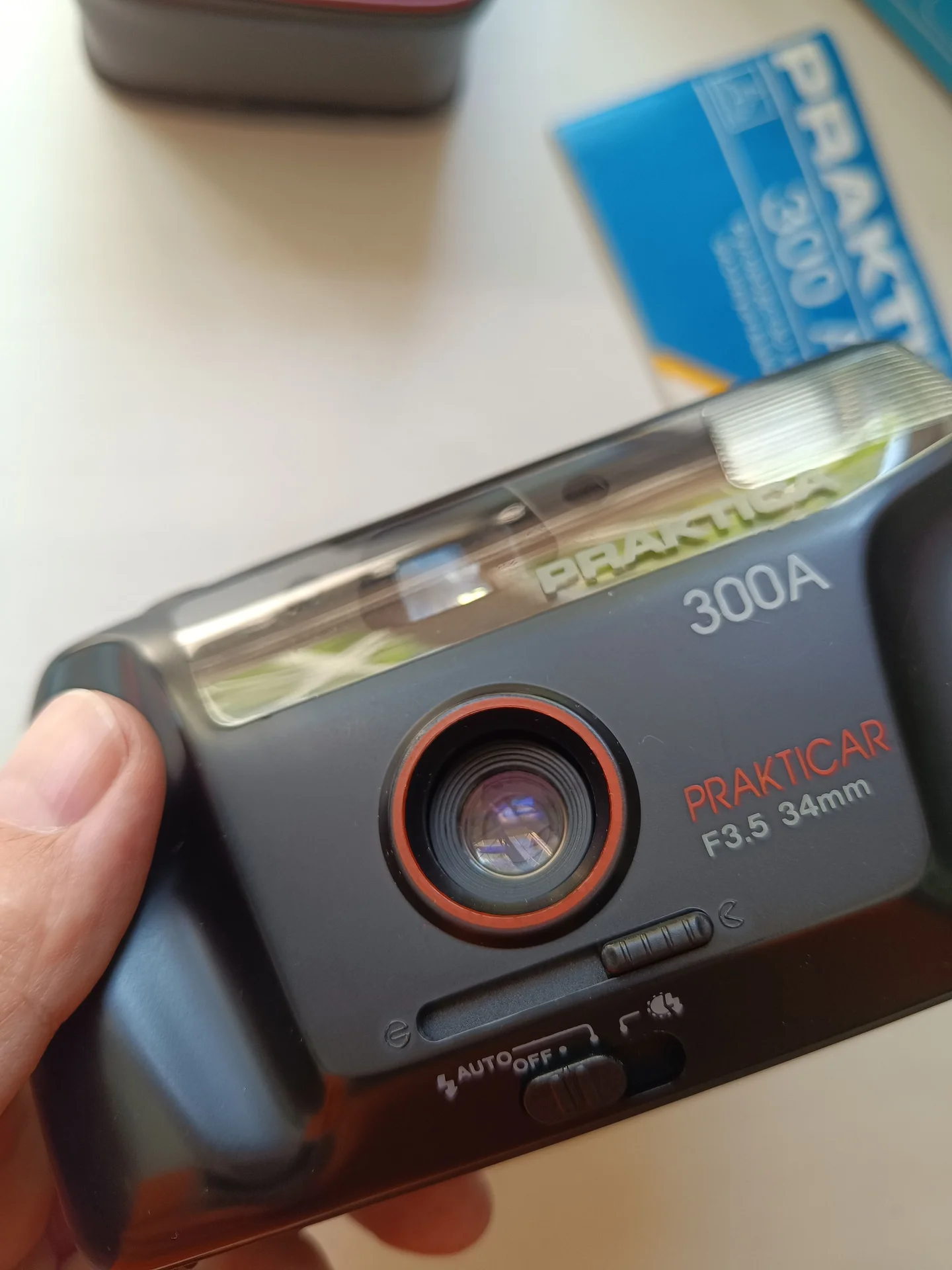Плёночный фотоаппарат Практика 300А - миниатюра 6