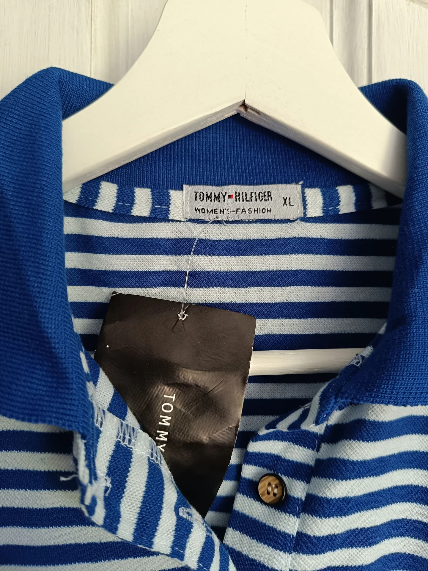 Футболка polo женская XL tommy hilfiger - миниатюра 2
