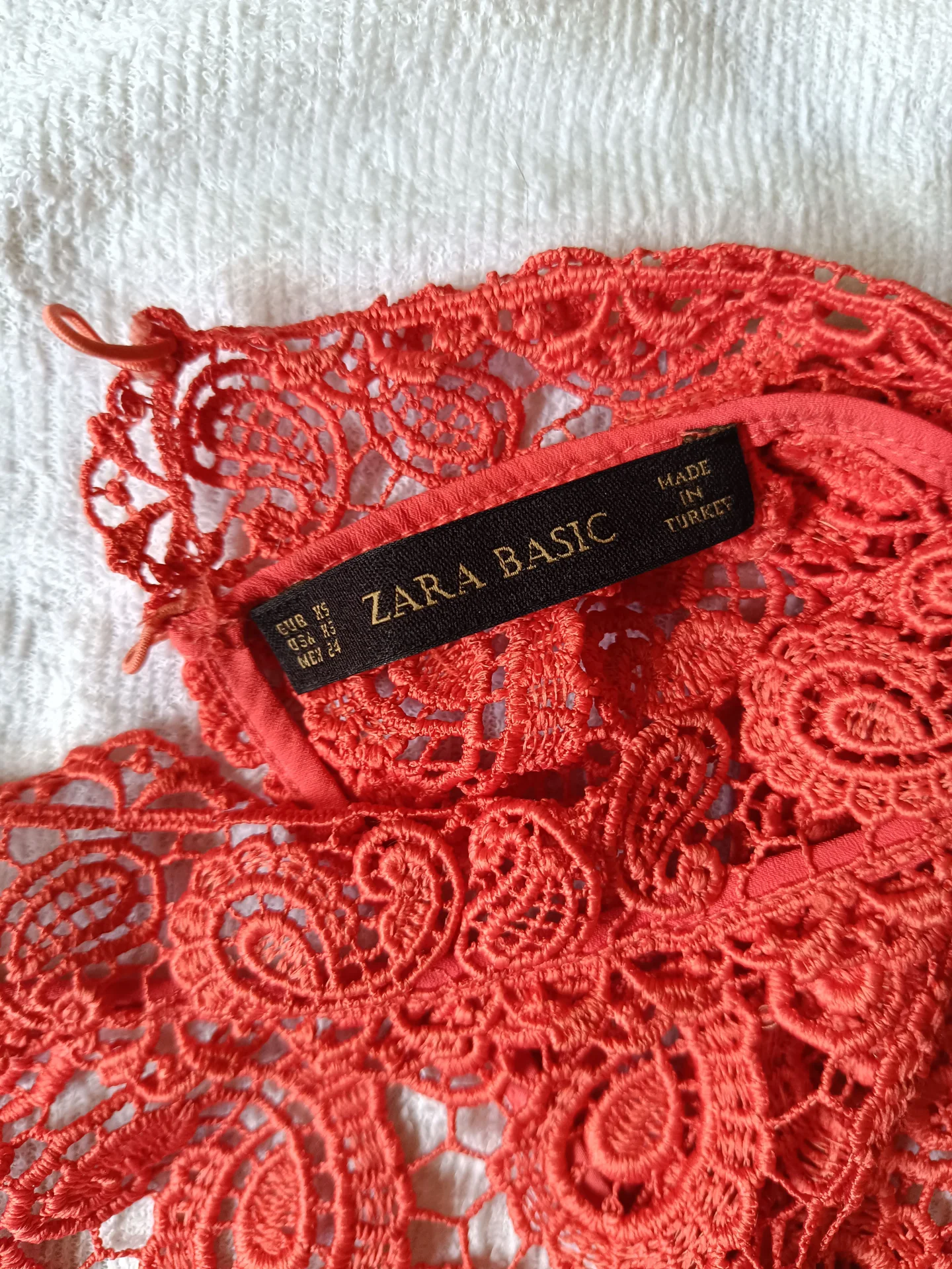 Платье кружевное Zara 40 поздний винтаж y2k - миниатюра 9