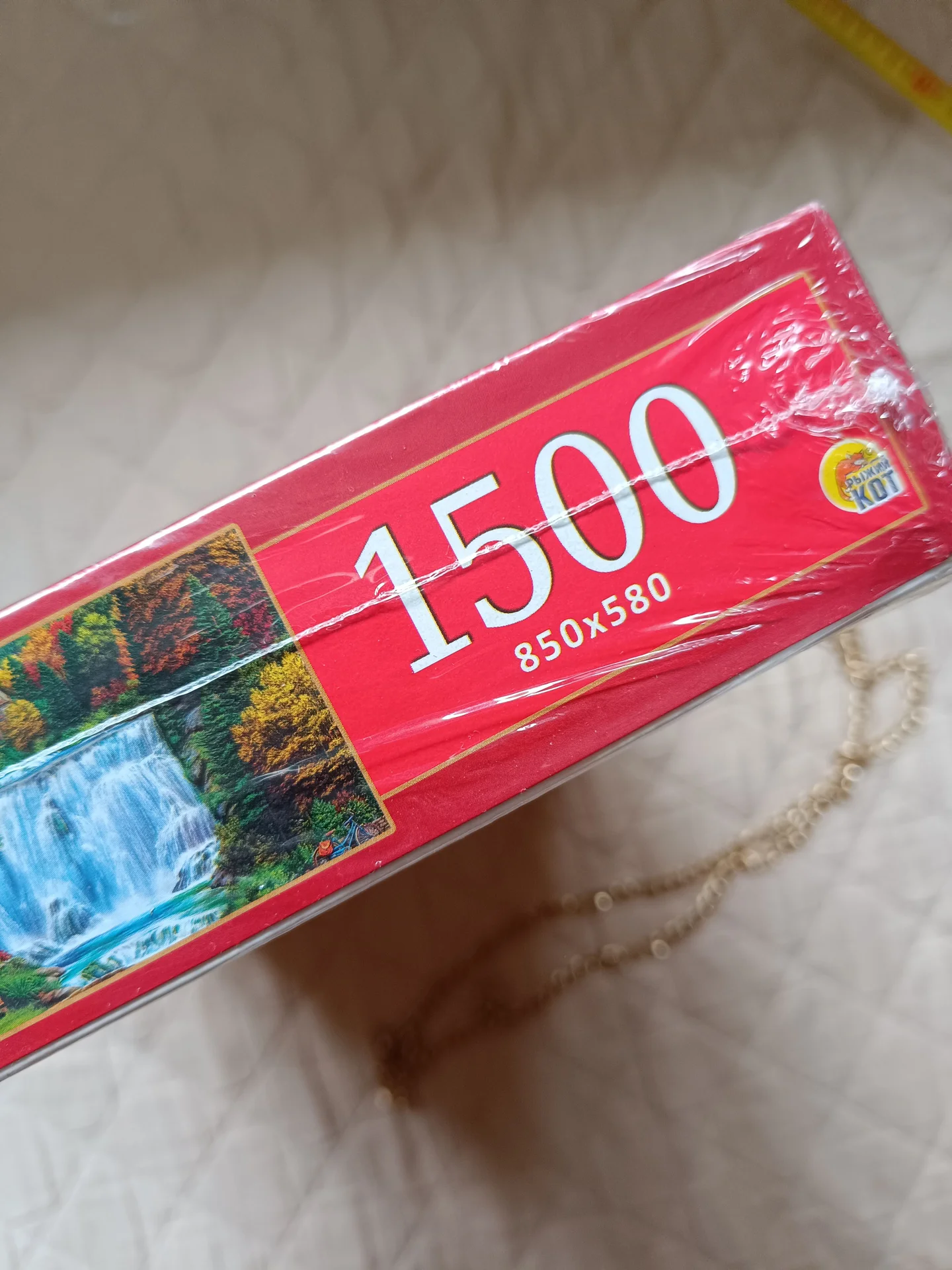 Пазл 1500 новый Домик у водопада - миниатюра 9