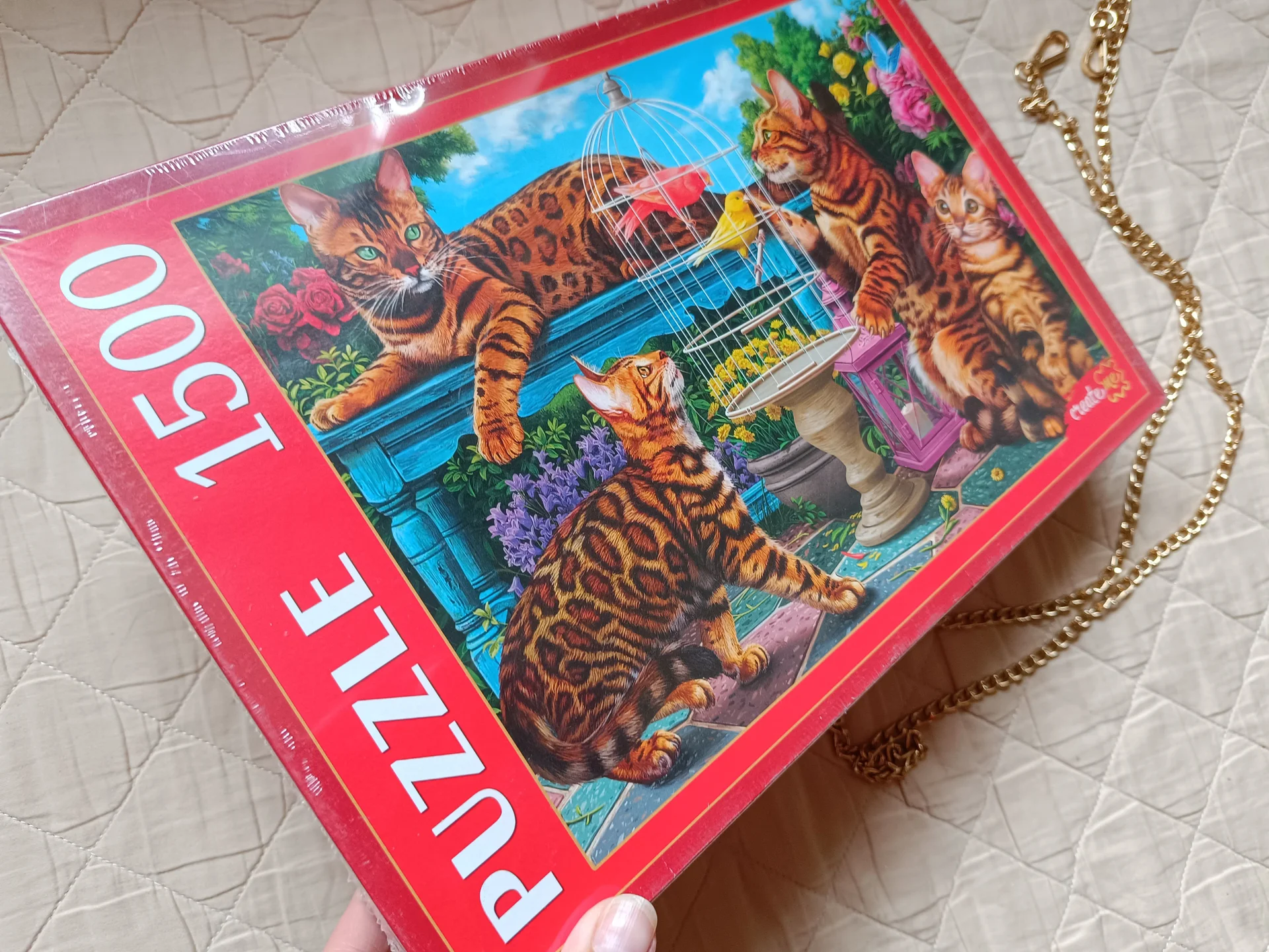 Пазл 1500 настольная игра - миниатюра 2
