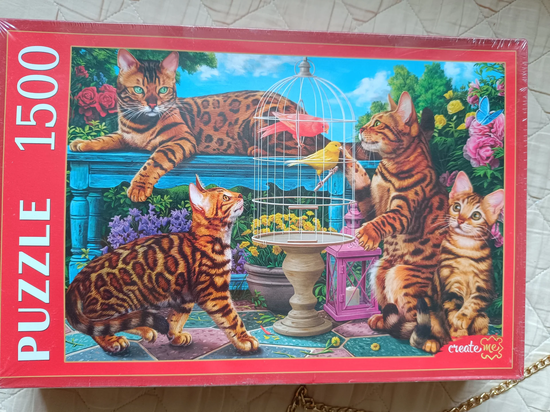 Пазл 1500 настольная игра - миниатюра 8