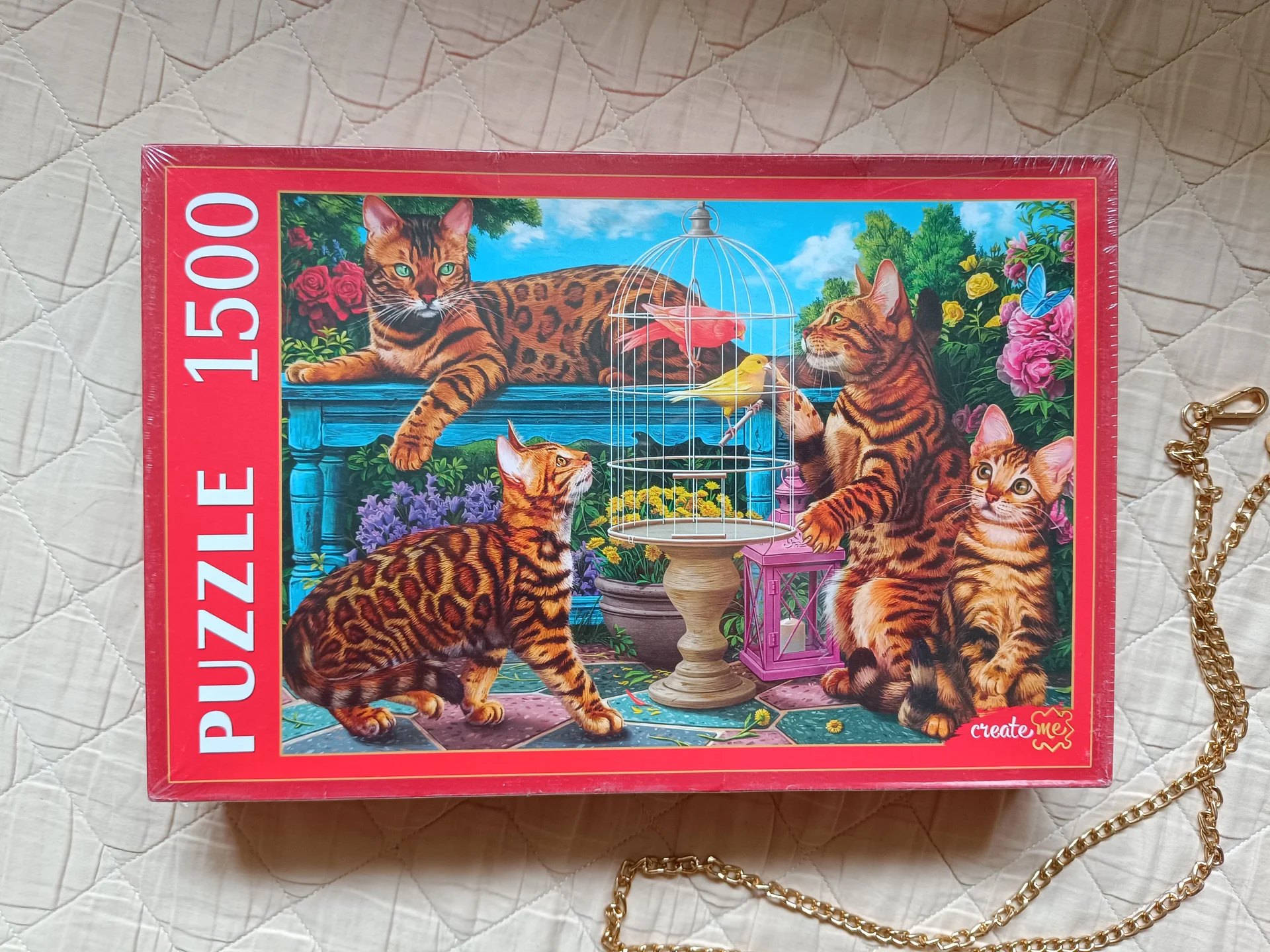 Пазл 1500 настольная игра - миниатюра 10