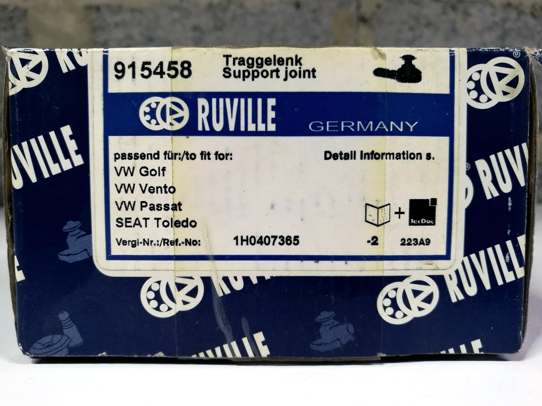 Шаровая опора Ruville 915458 - миниатюра 6