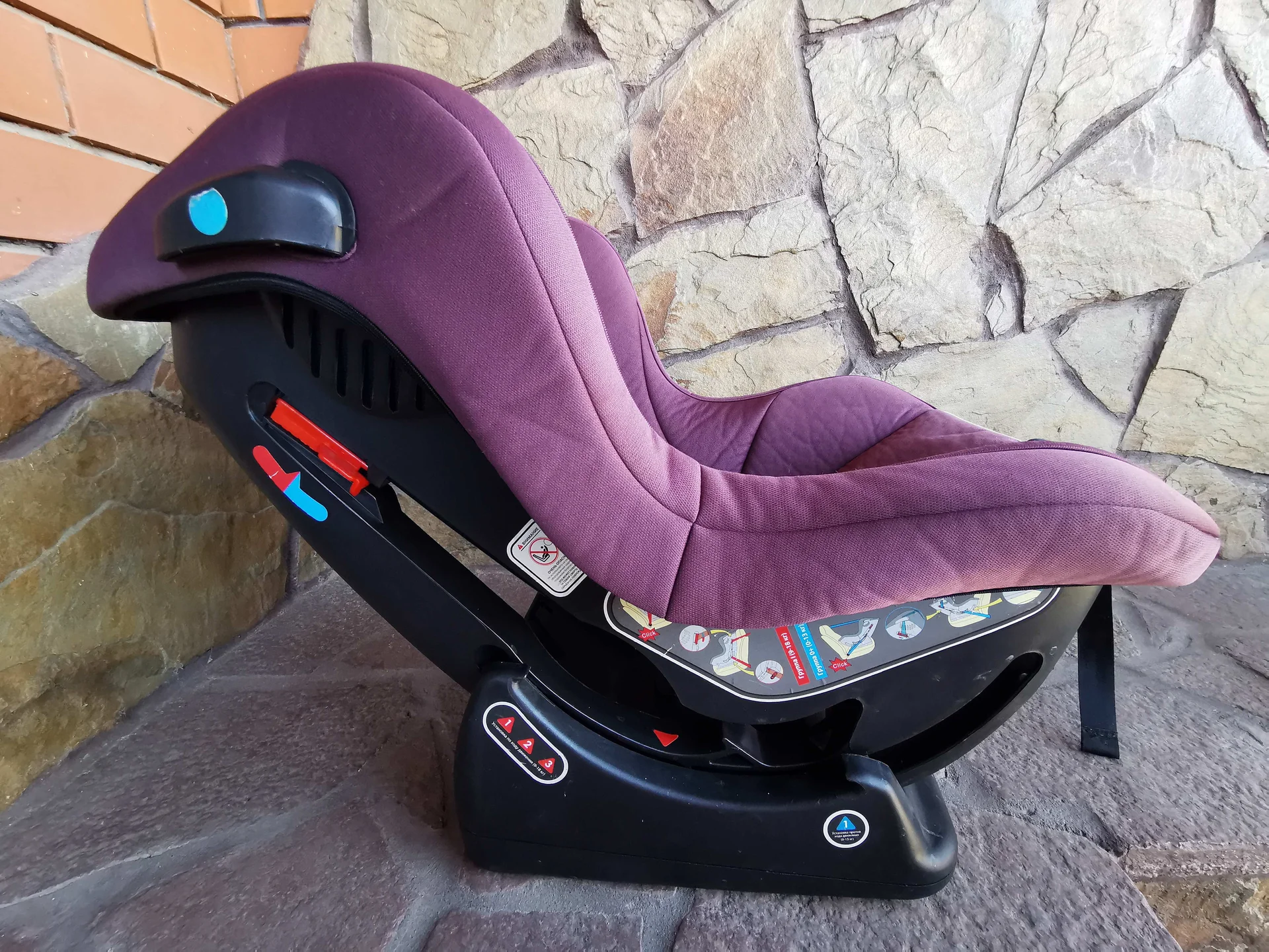 Автокресло Happy Baby Passenger, Bordo - миниатюра 5