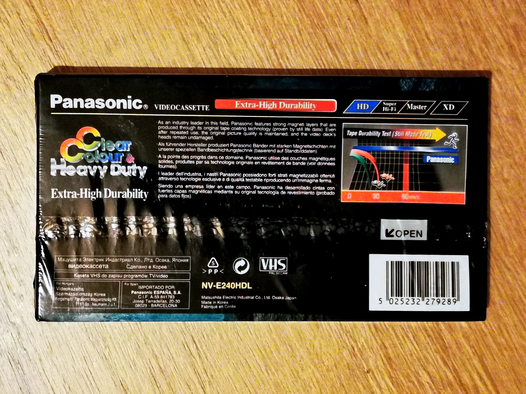 Видеокассета Panasonic E240 - миниатюра 2