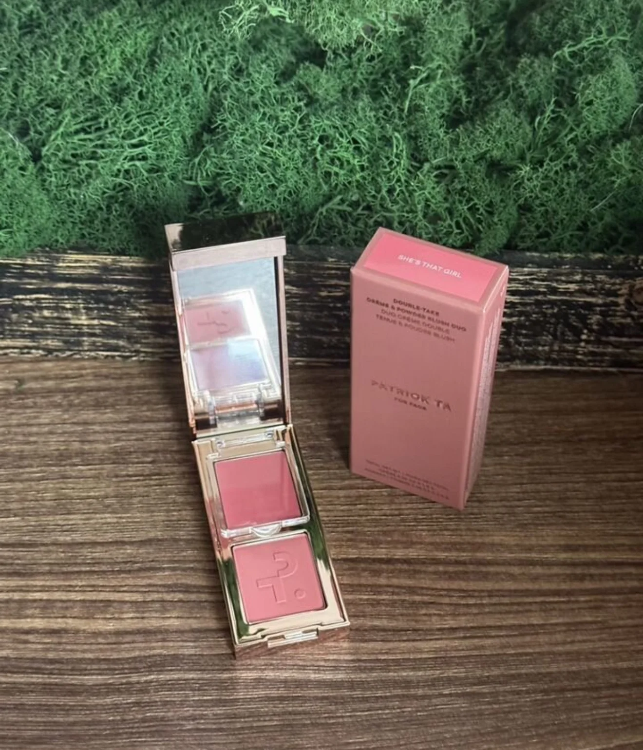 Румяна мини Patrick Ta Double Take creme&powder - миниатюра 2