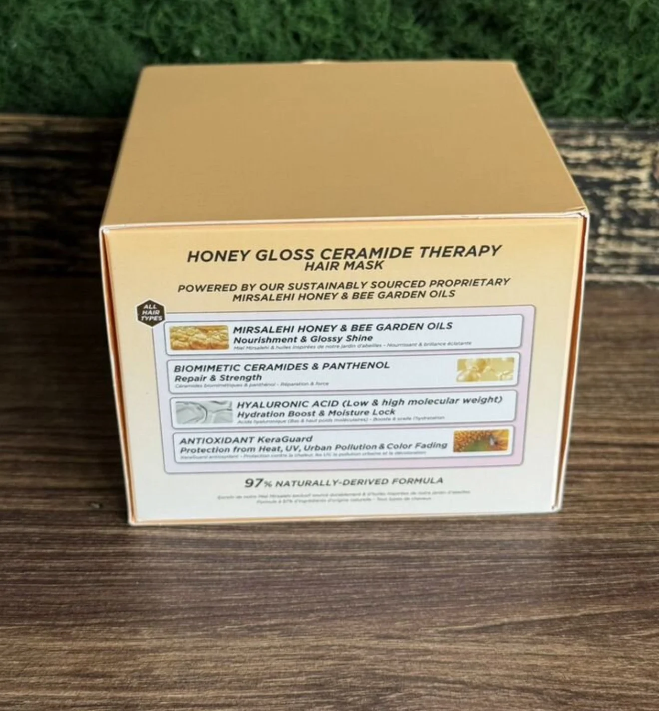 Маска для волос Gisou Honey gloss ceramide therapy - миниатюра 2