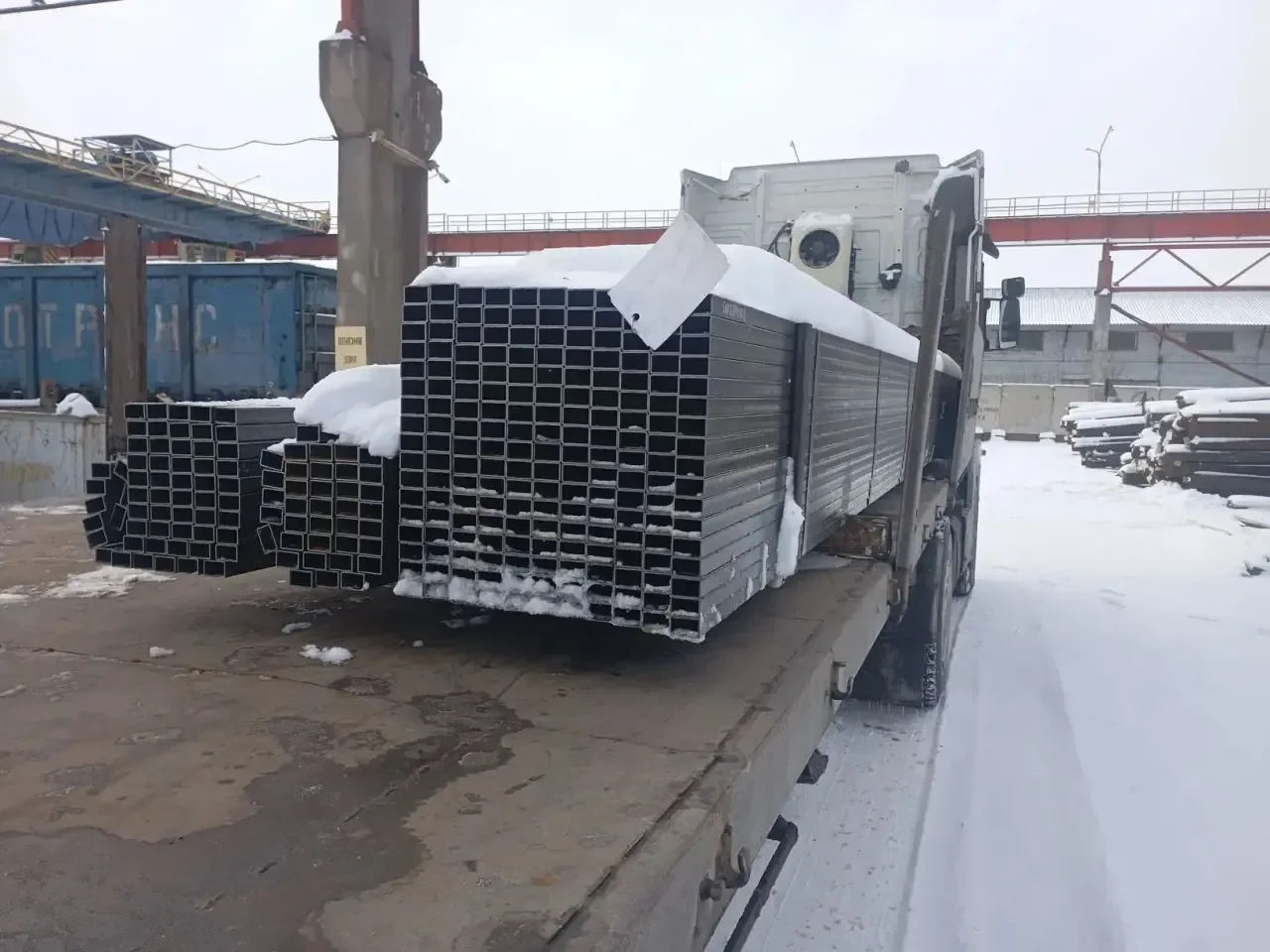 Труба профильная 100х100х3 дл 12м ГОСТ 8639-82 - изображение 1