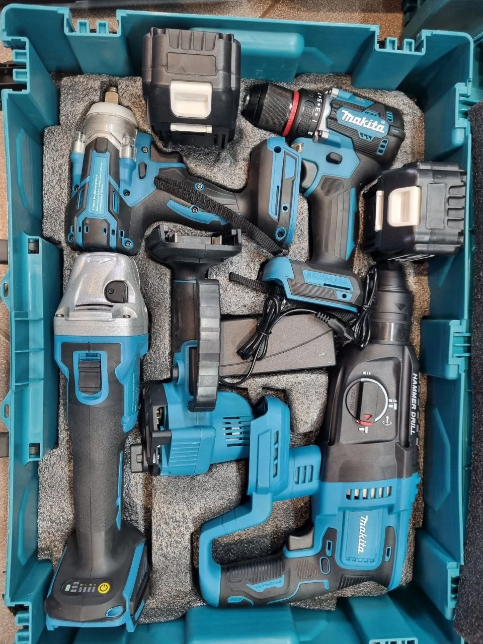 Набор инструментов 5в1 Makita копия - миниатюра 3