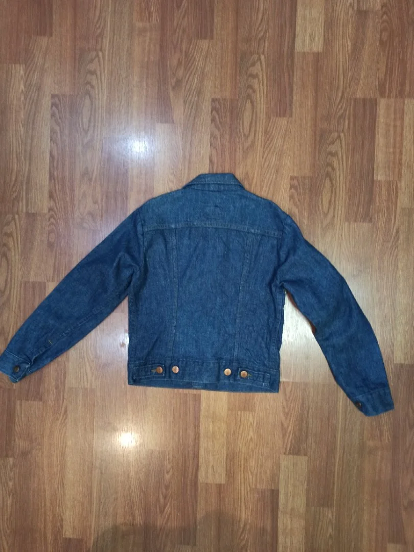 детская джиинсовая куртка wrangler винтаж - миниатюра 3