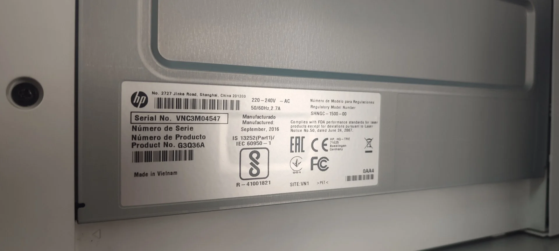 Принтер фирменный компактный лазерный HP M104a - миниатюра 3