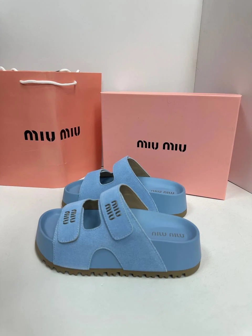 Шлепки новые женские 36-40 замша - миниатюра 4