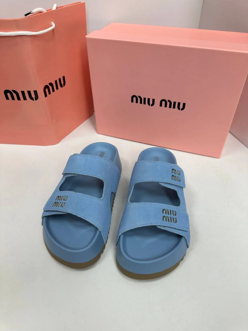 Шлепки новые женские 36-40 замша - миниатюра 5
