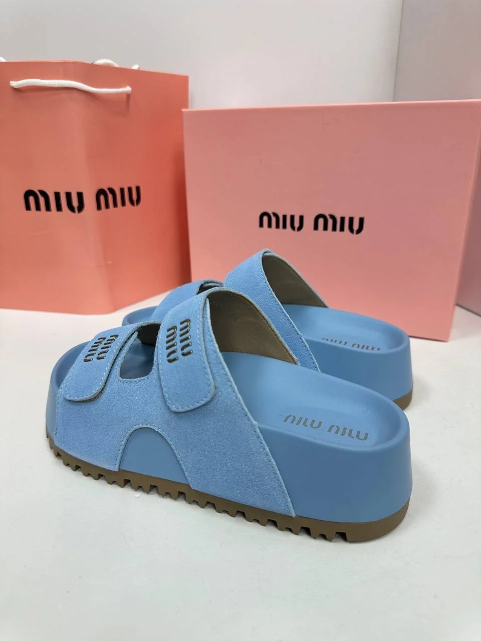 Шлепки новые женские 36-40 замша - миниатюра 6