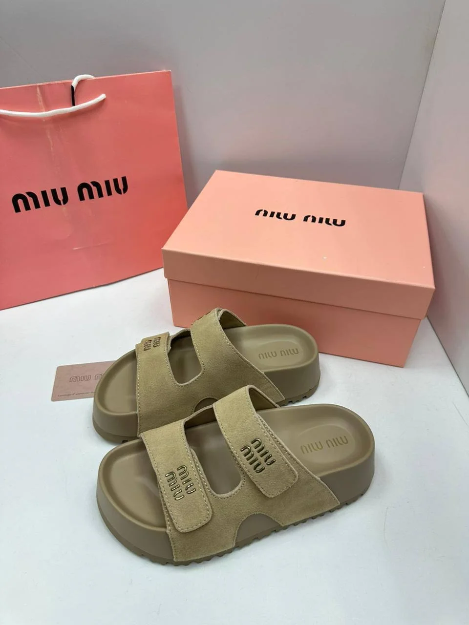 Шлепки новые женские 36-40 замша - миниатюра 8