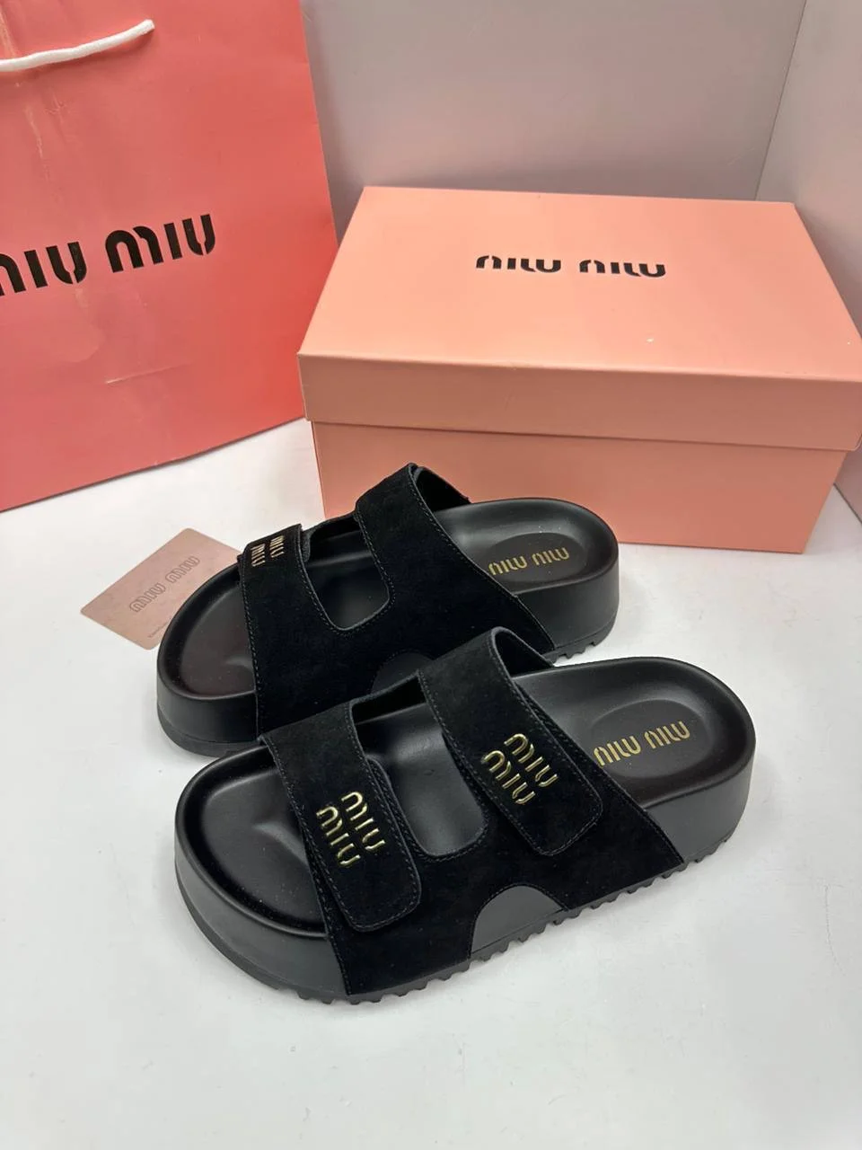 Шлепки новые женские 36-40 замша - миниатюра 11