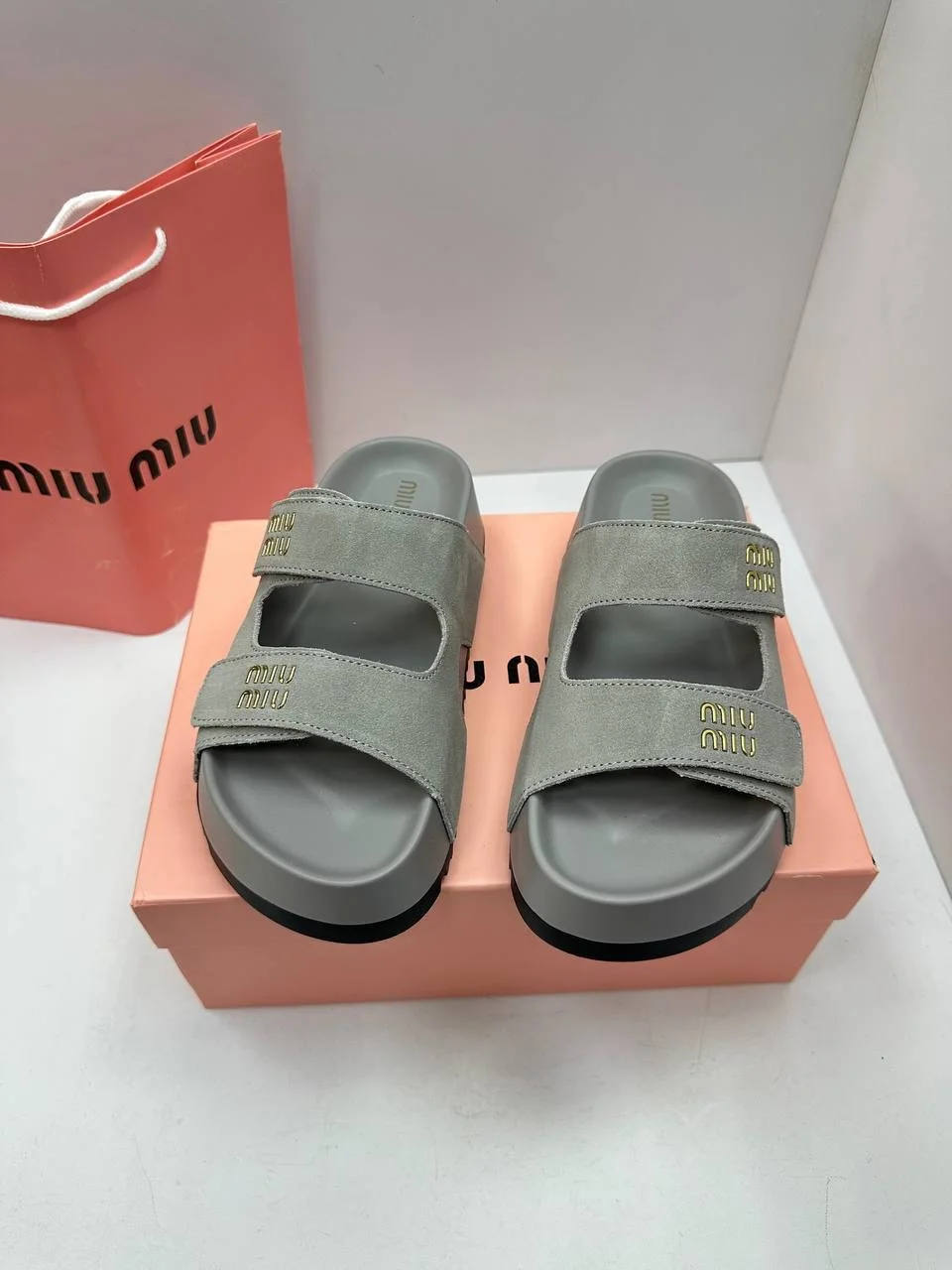 Шлепки новые женские 36-40 замша - миниатюра 17