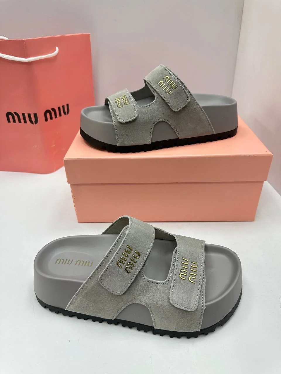 Шлепки новые женские 36-40 замша - миниатюра 19