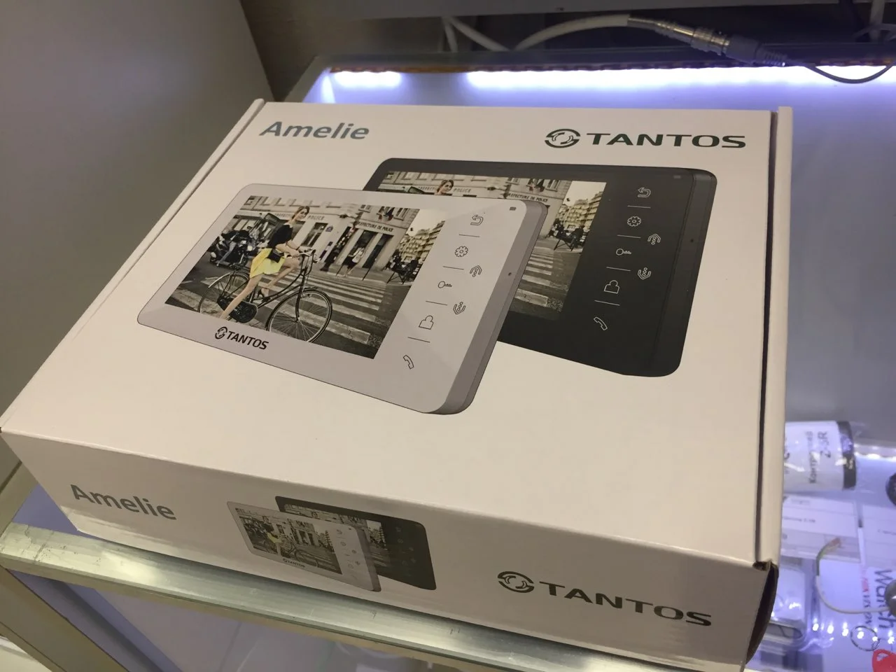Видеомонитор домофона TANTOS Amelie (BLACK)7" - миниатюра 3