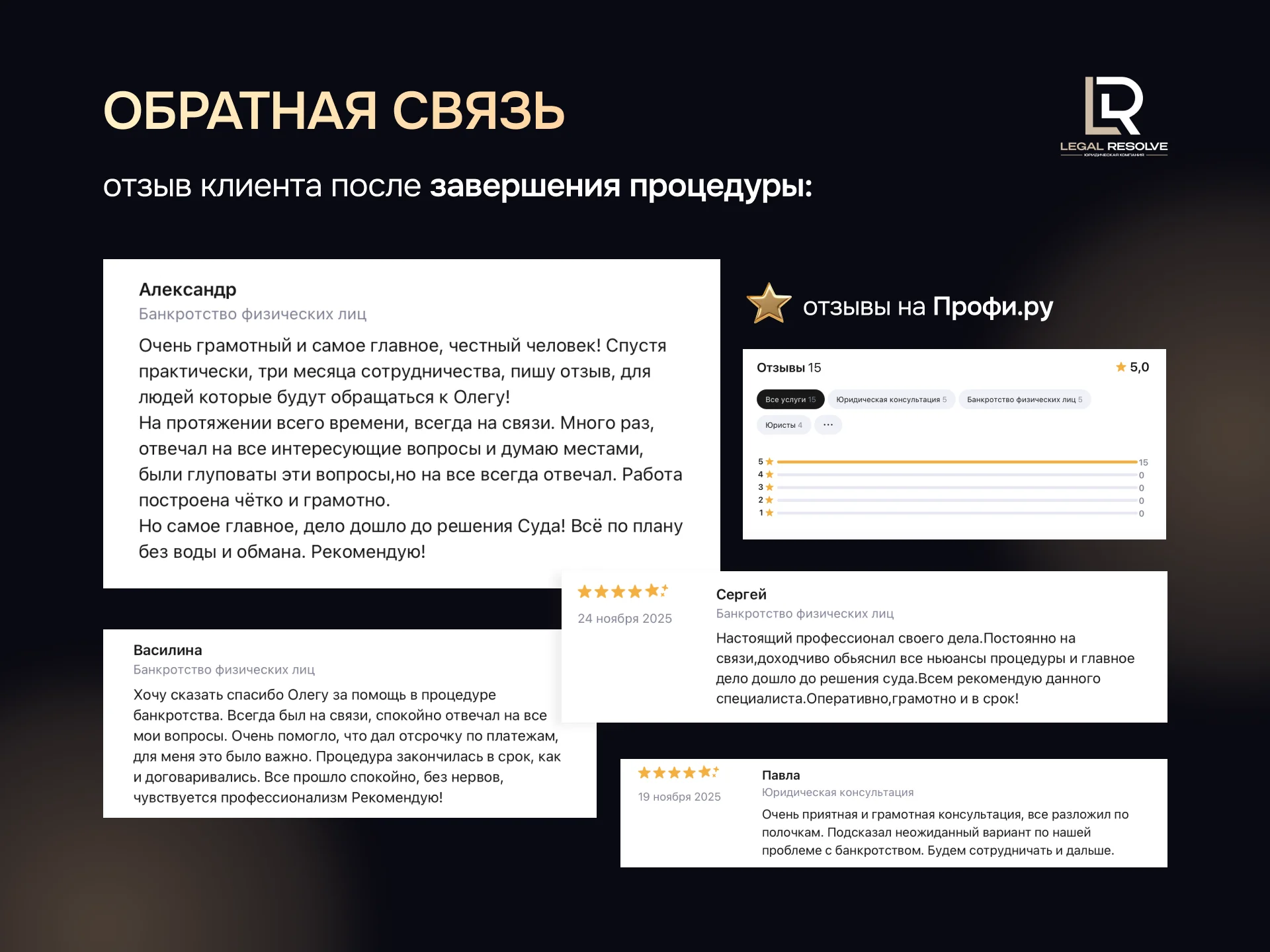 Банкротство физических лиц «под ключ» - миниатюра 8