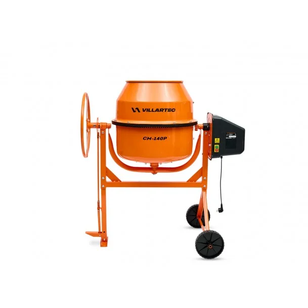 Бетономешалка villartec см-140Р - миниатюра 4
