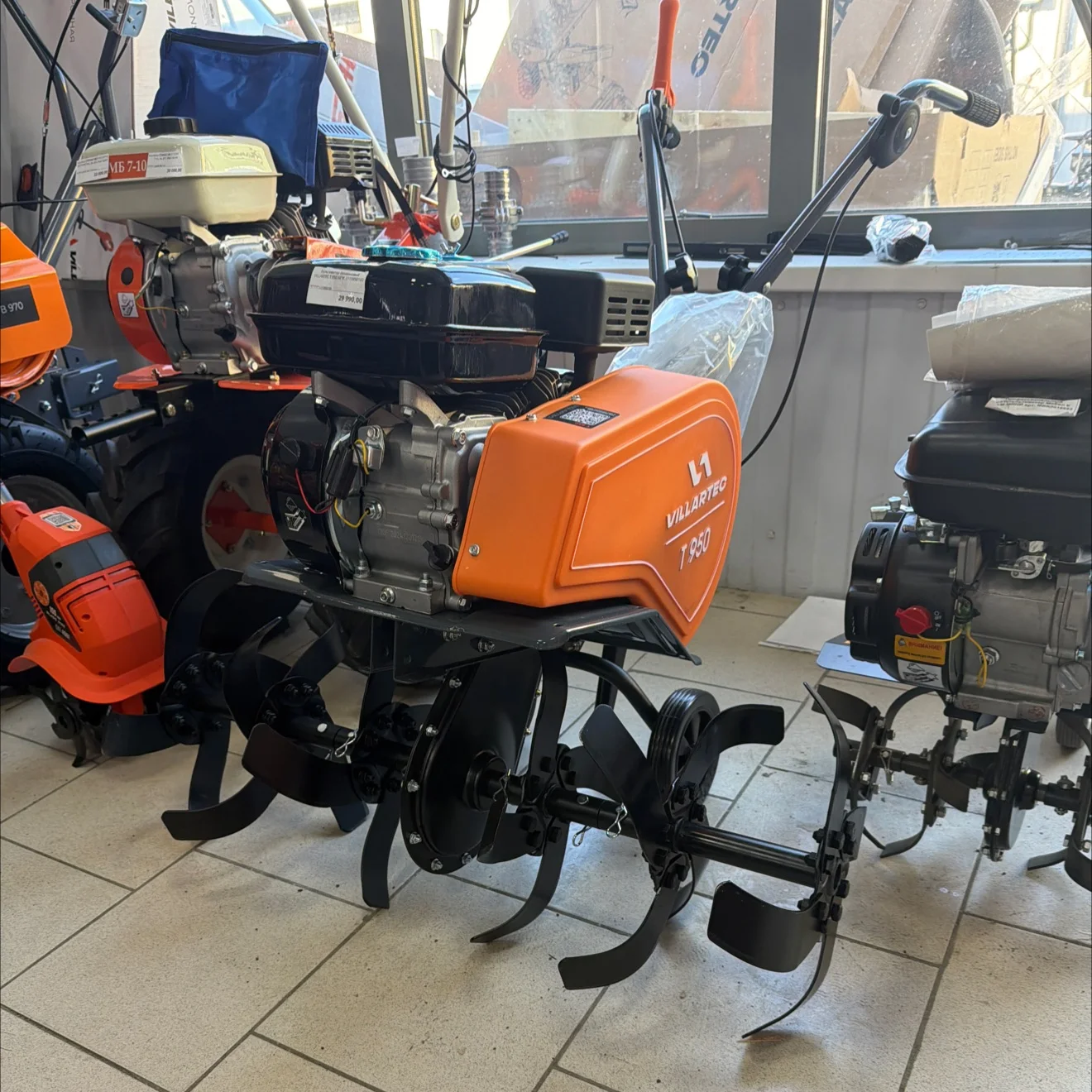 Культиватор бензиновый villartec T950 - миниатюра 4