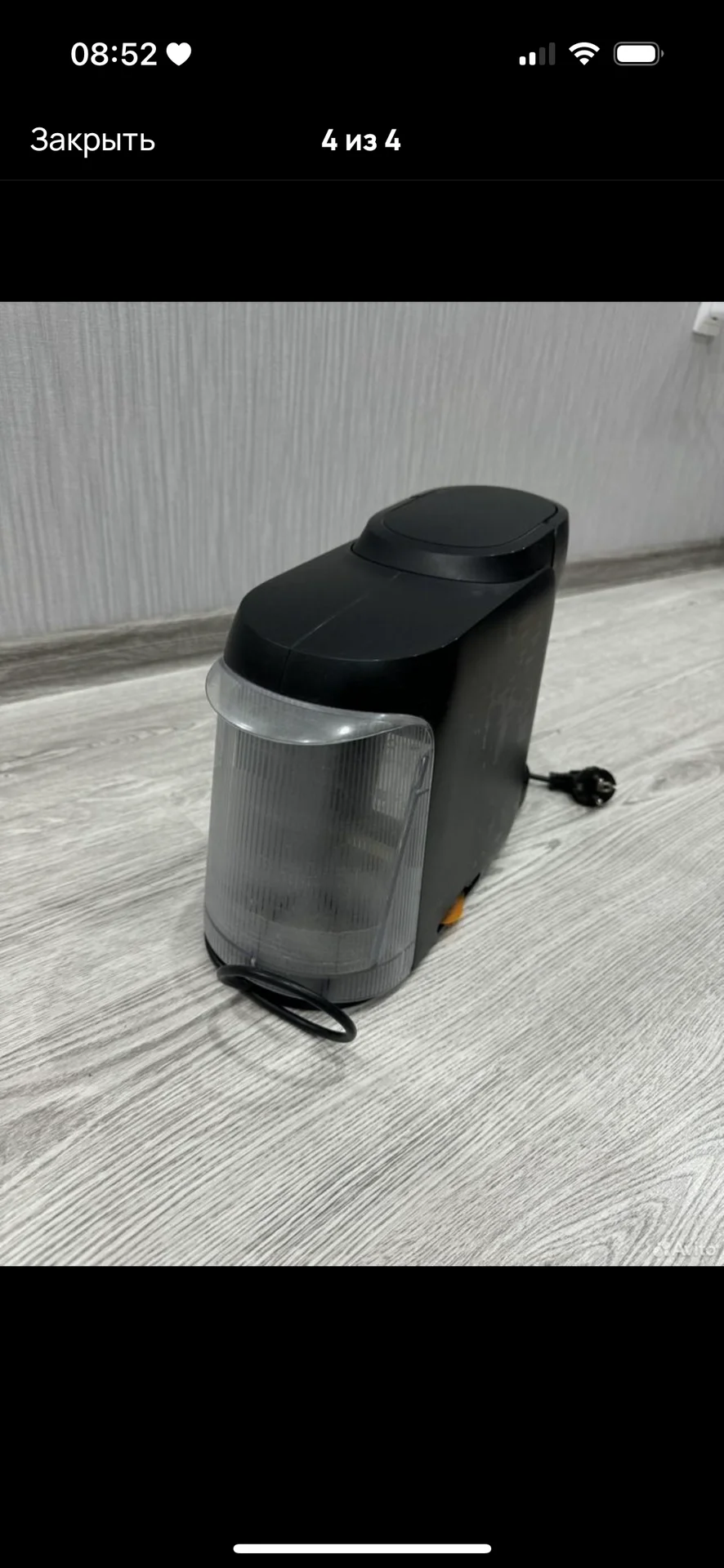 Капсульная кофемашина Bosch Tassimo Finesse TAS16B - миниатюра 4