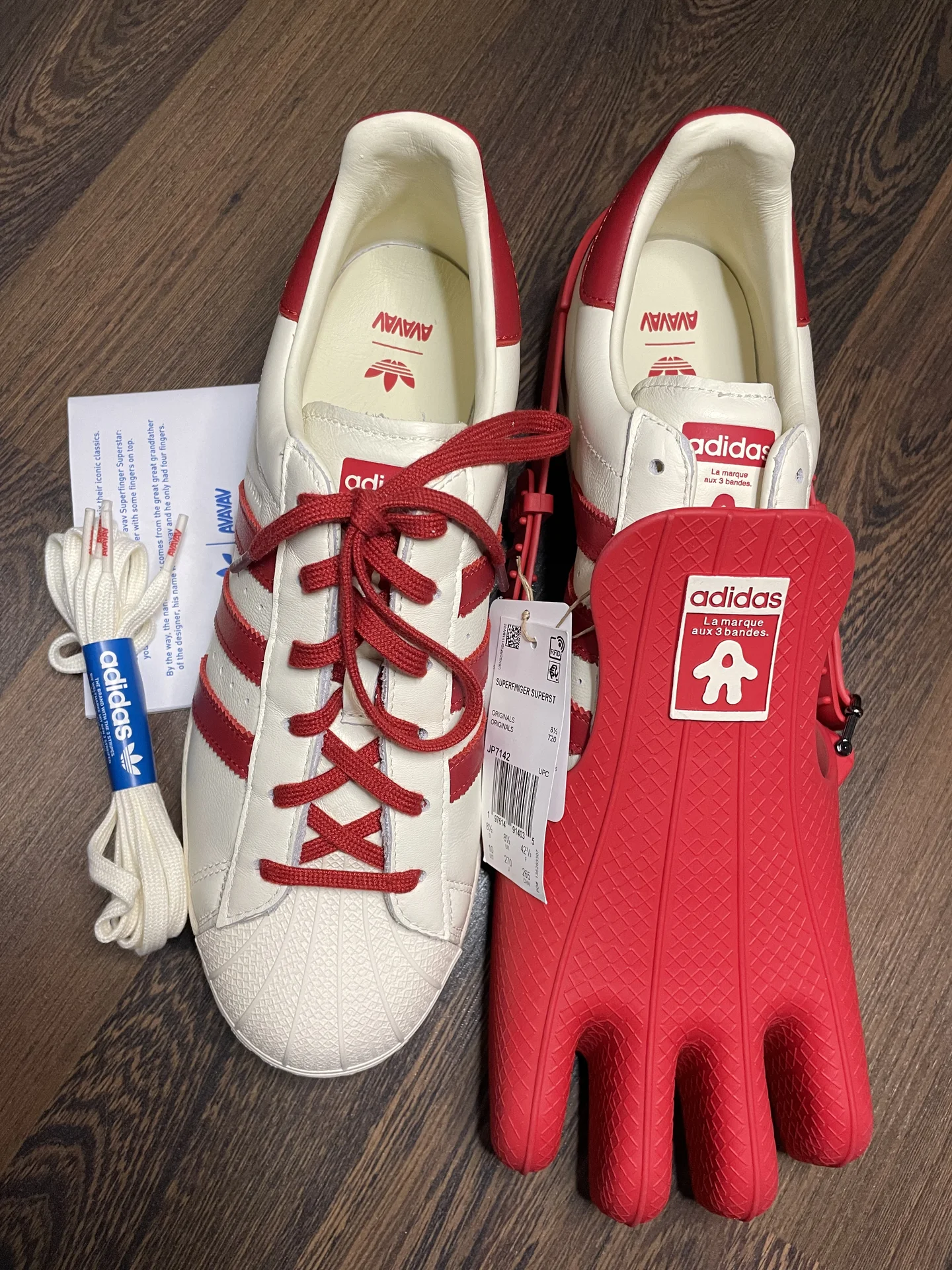 Кроссовки Adidas Avavav, Superfinger Superstar - миниатюра 4