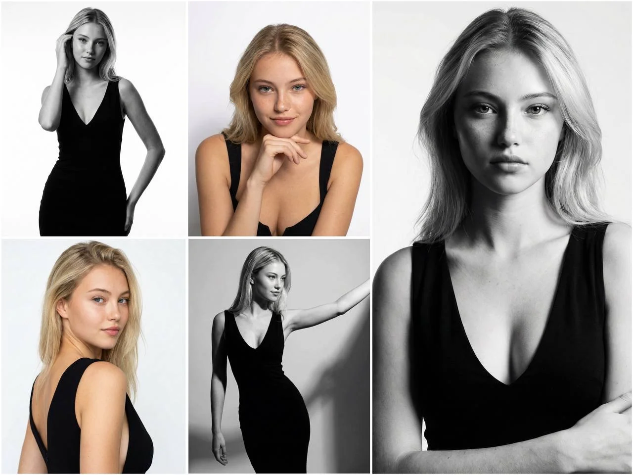 Студийный AI фотосет для девушки🤍 - изображение 1