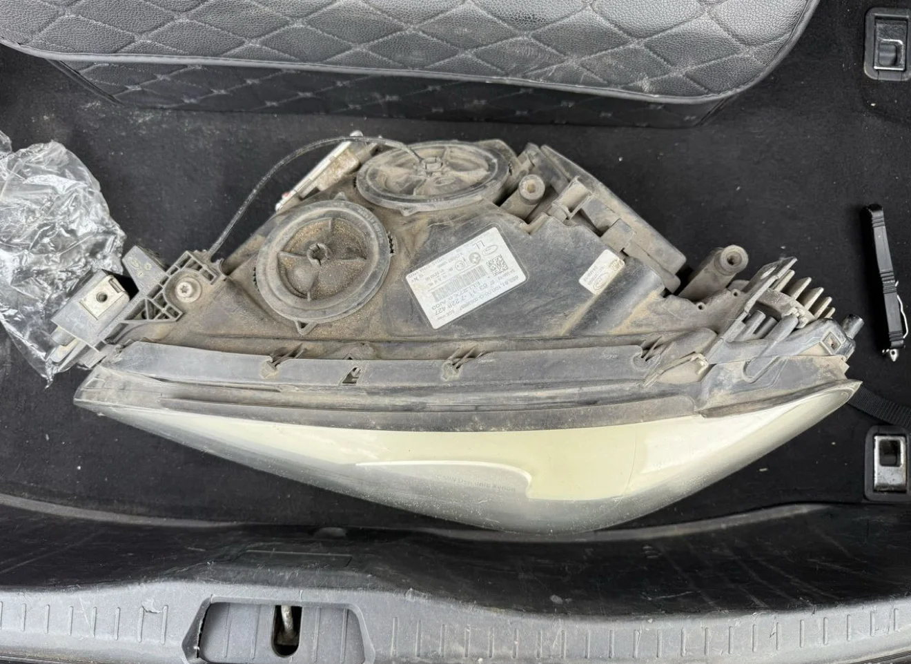 Левая Фара Bmw F01/02 dynamic xenon - миниатюра 4