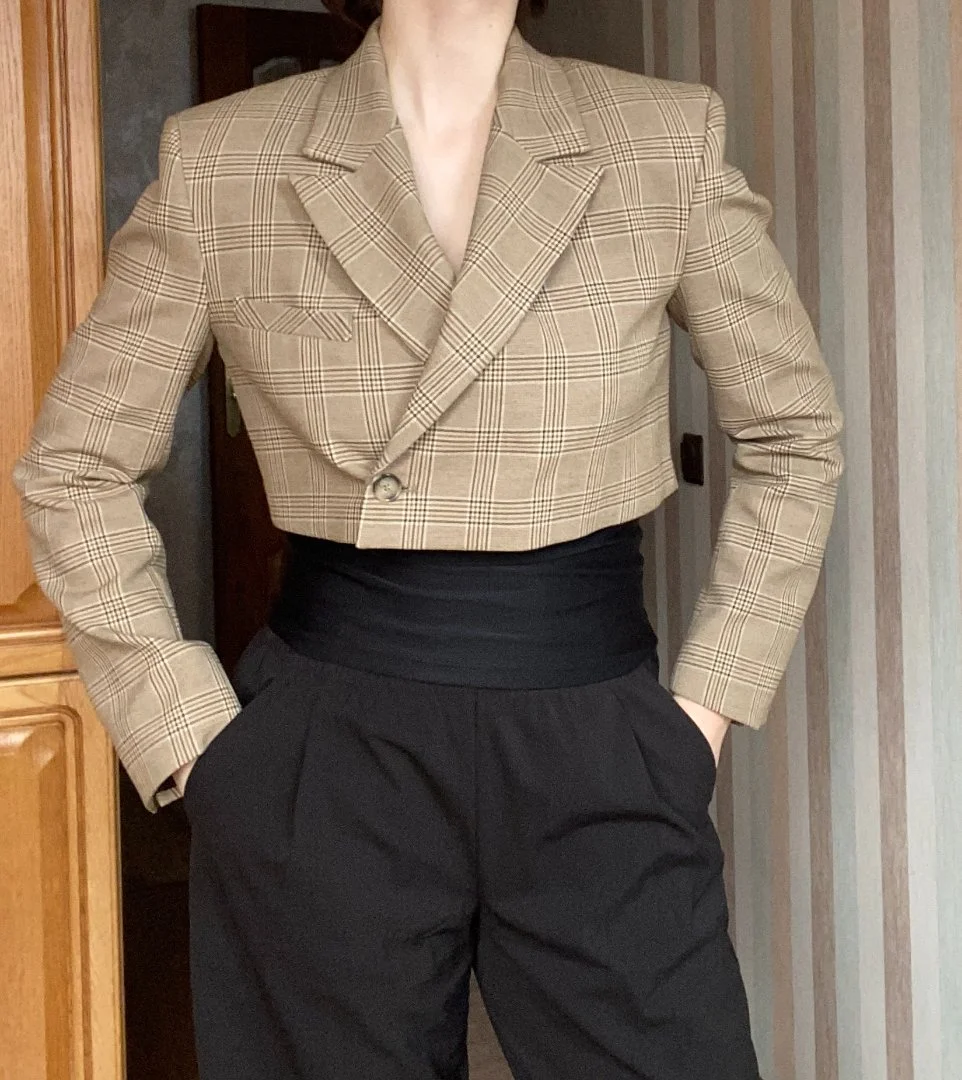Пиджак укороченный Zara - изображение 1