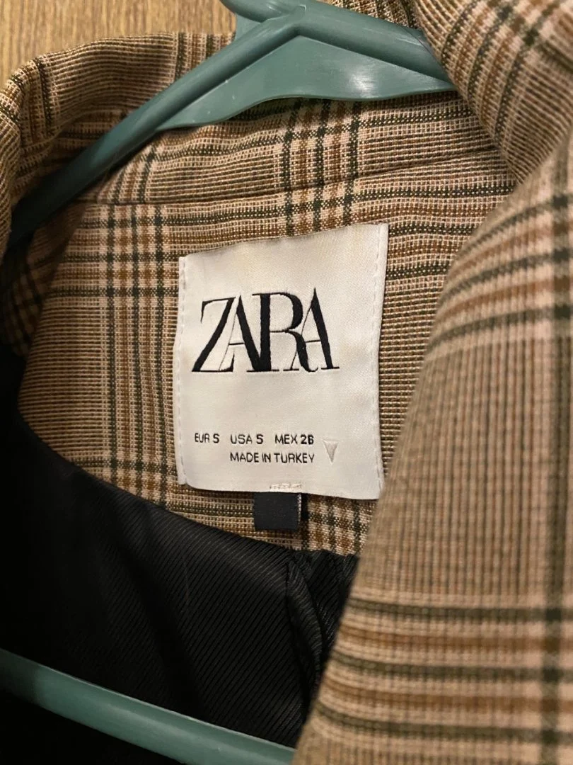 Пиджак укороченный Zara - миниатюра 3